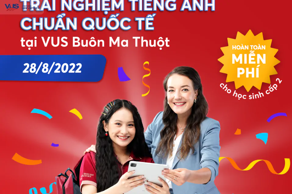 Ngày hội tiếng Anh tại VUS Buôn Ma Thuột