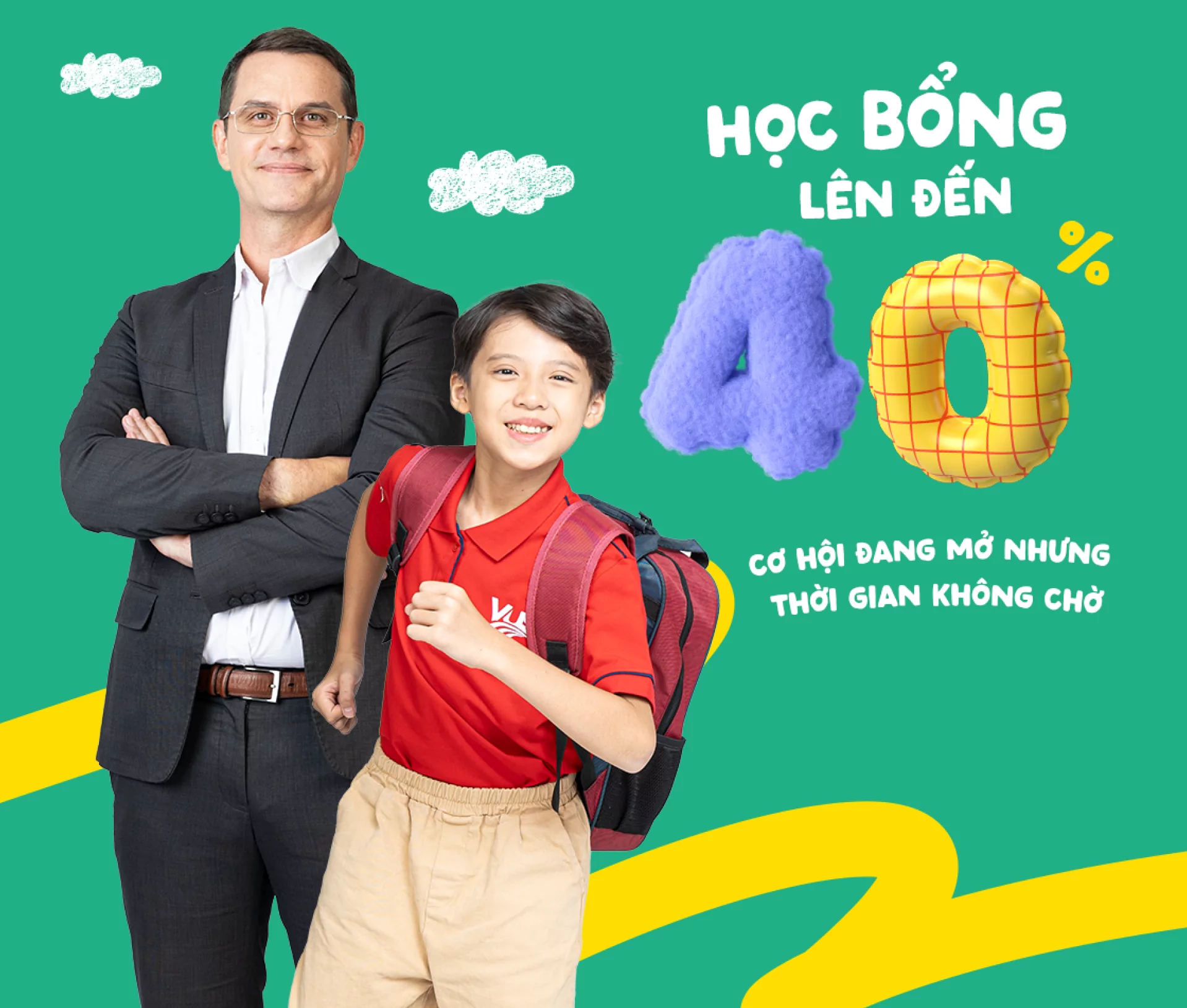 Học bổng lên đến 40% đăng ký tư vấn ngay
