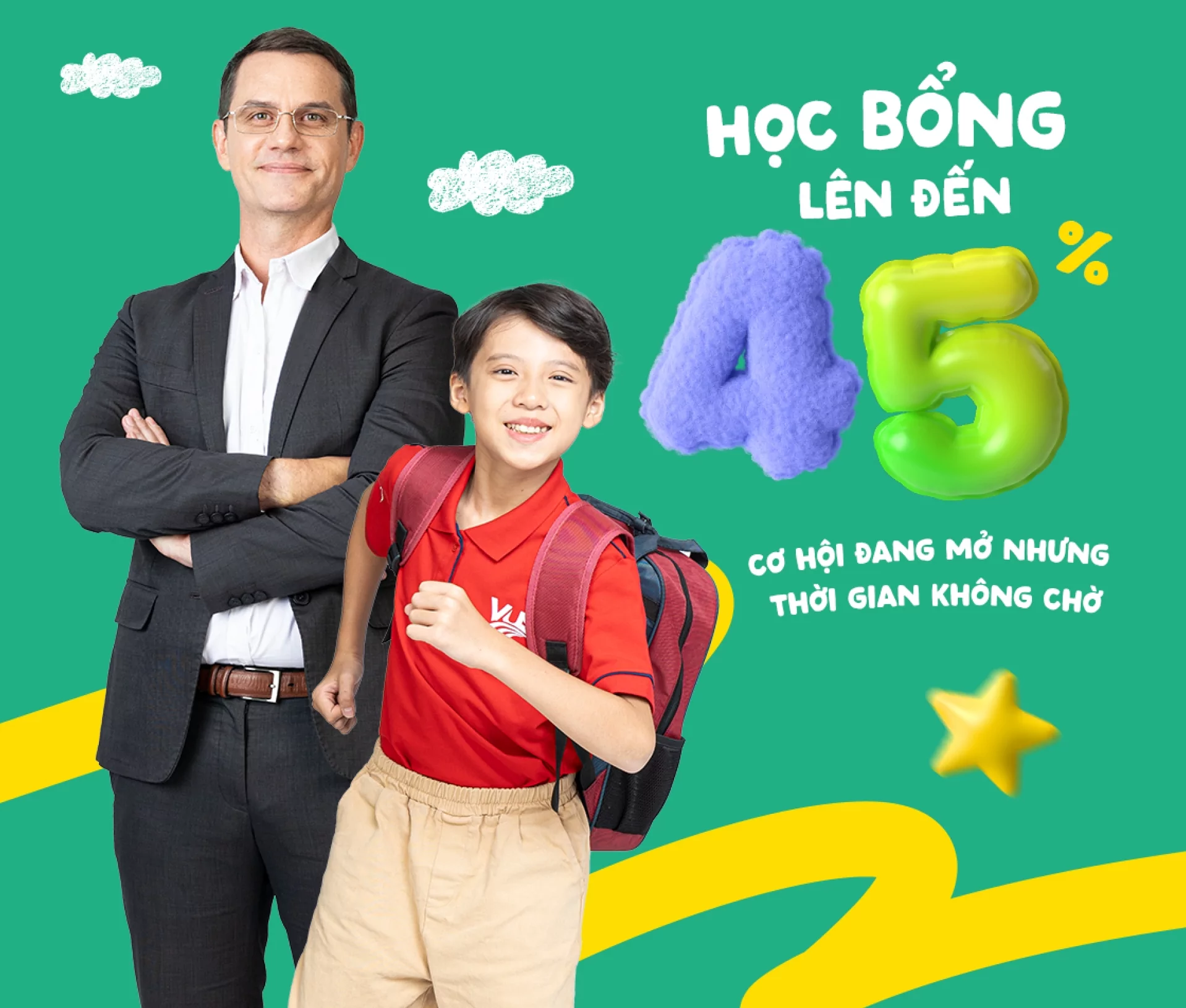 Học bổng lên đến 40% đăng ký tư vấn ngay