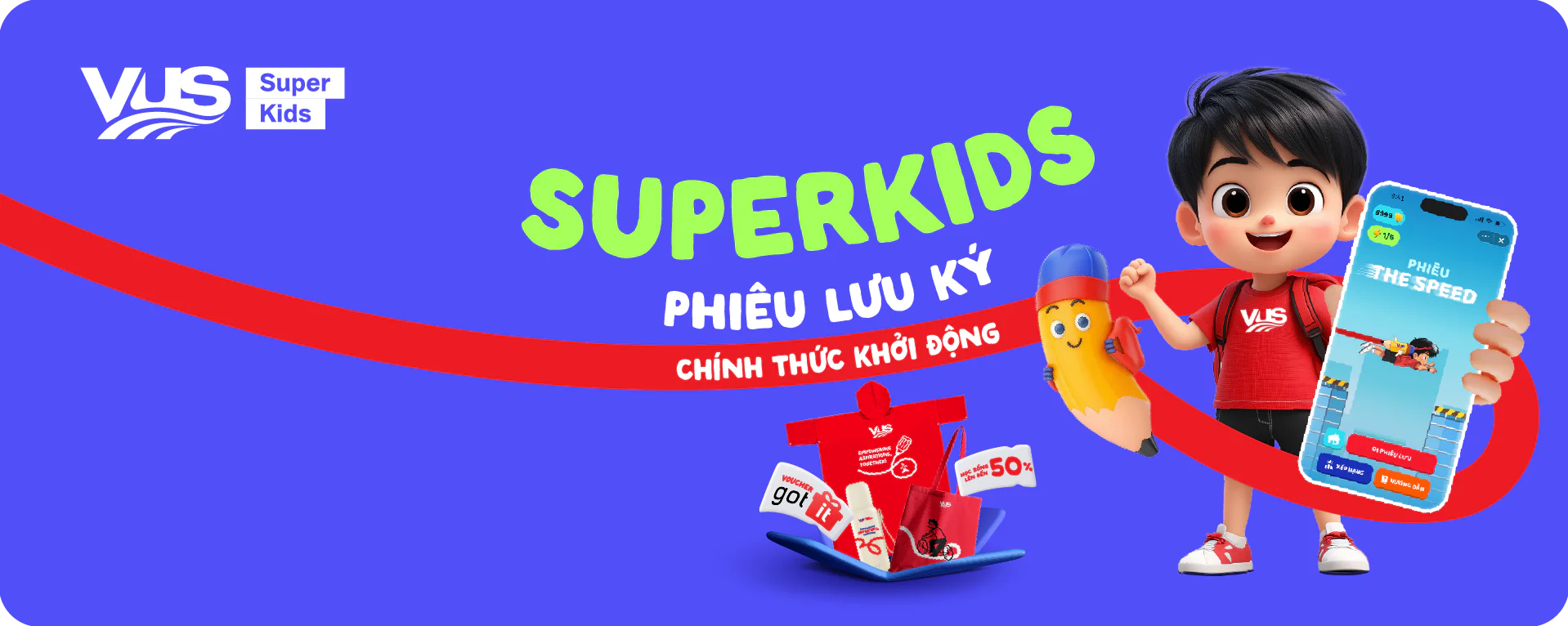 VUS chính thức ra mắt gamification - SuperKids Phiêu Lưu Ký