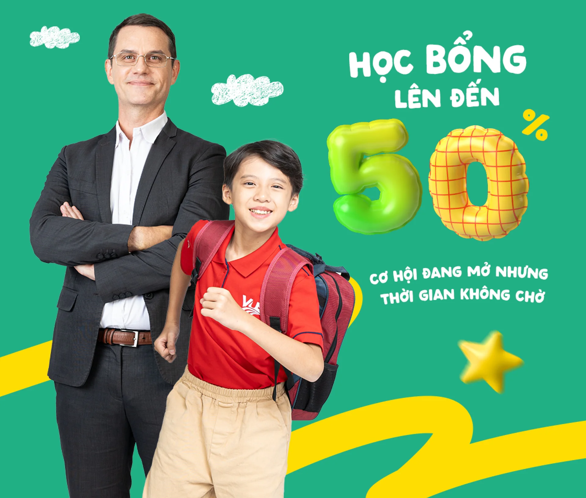 Học bổng lên đến 50% đăng ký tư vấn ngay