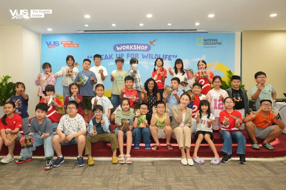 Học viên VUS khám phá thiên nhiên qua workshop 'Speak Up for Wildlife' Học viên VUS khám phá thiên nhiên qua workshop 'Speak Up for Wildlife'
