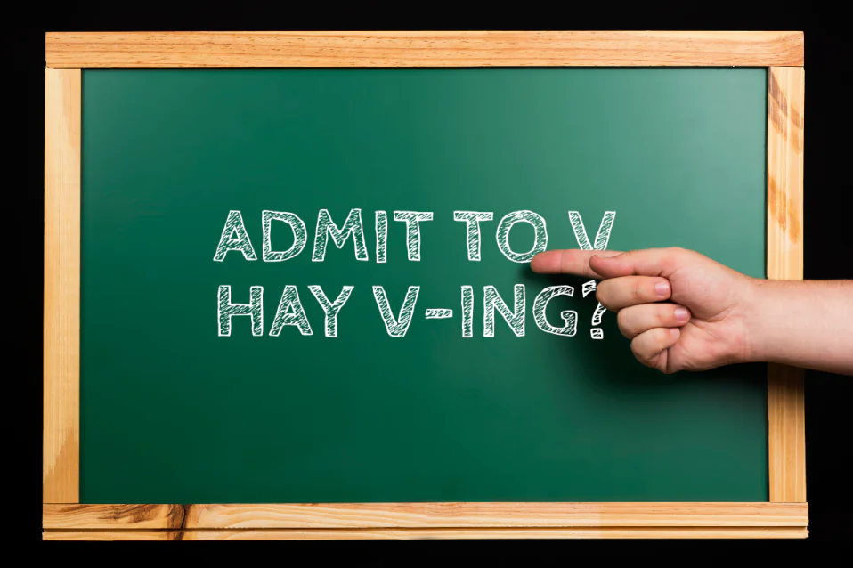 Admit to V hay Ving? Cách dùng, bài tập, so với Confess
