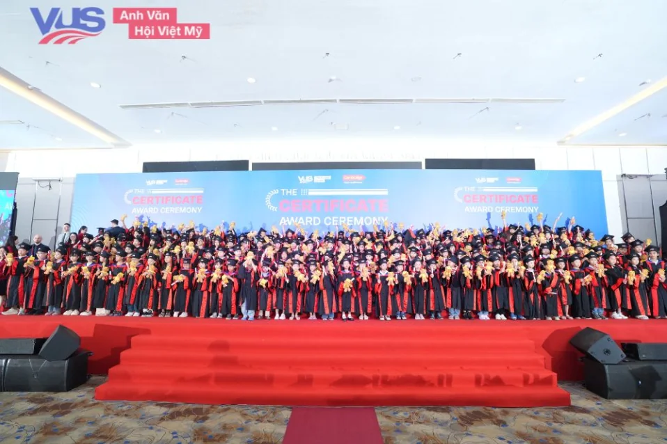 VUS Đạt Chuẩn Trung Tâm Đào Tạo Vàng Cambridge Năm Thứ 6