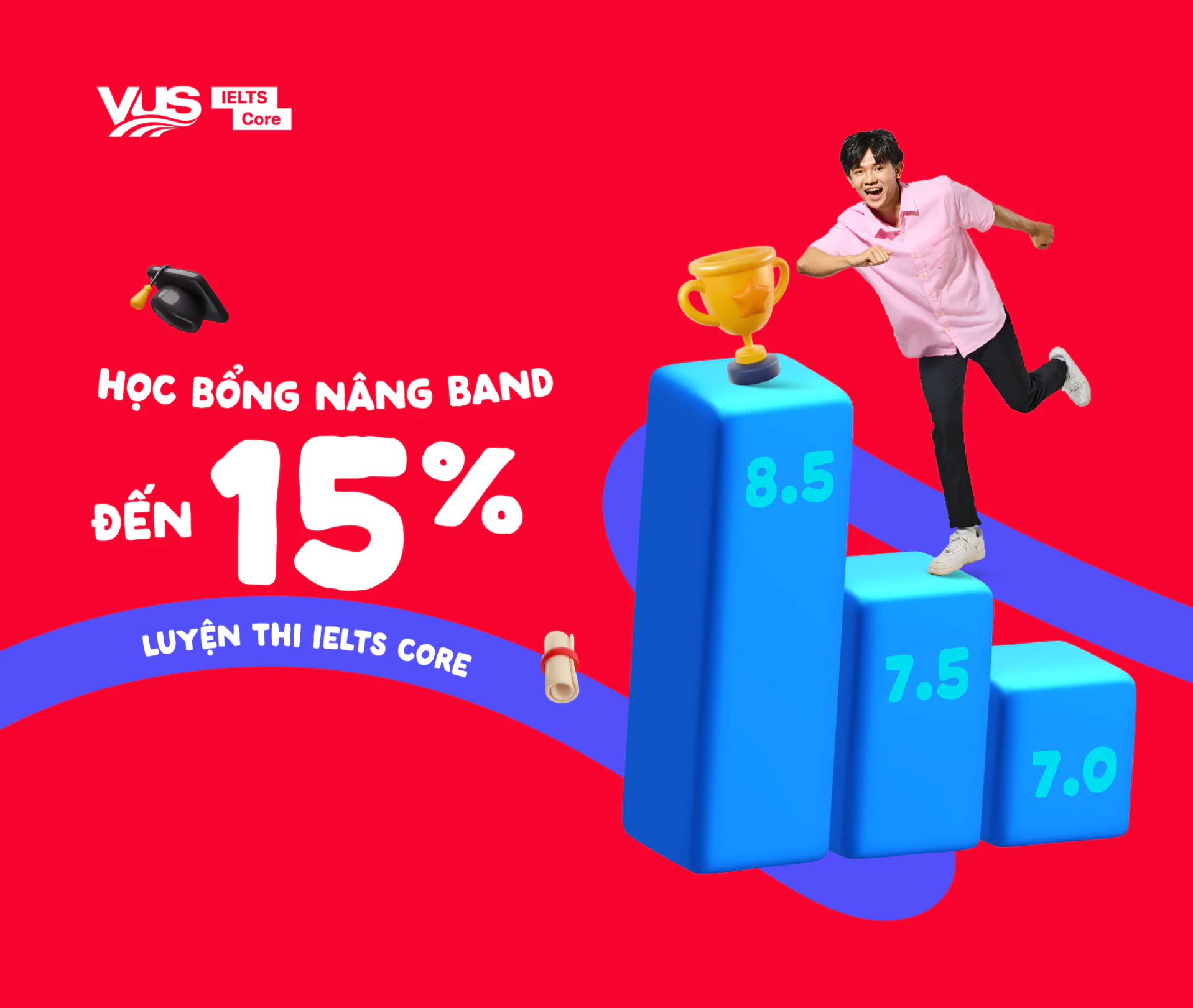 Học bổng lên đến 15% đăng ký tư vấn ngay