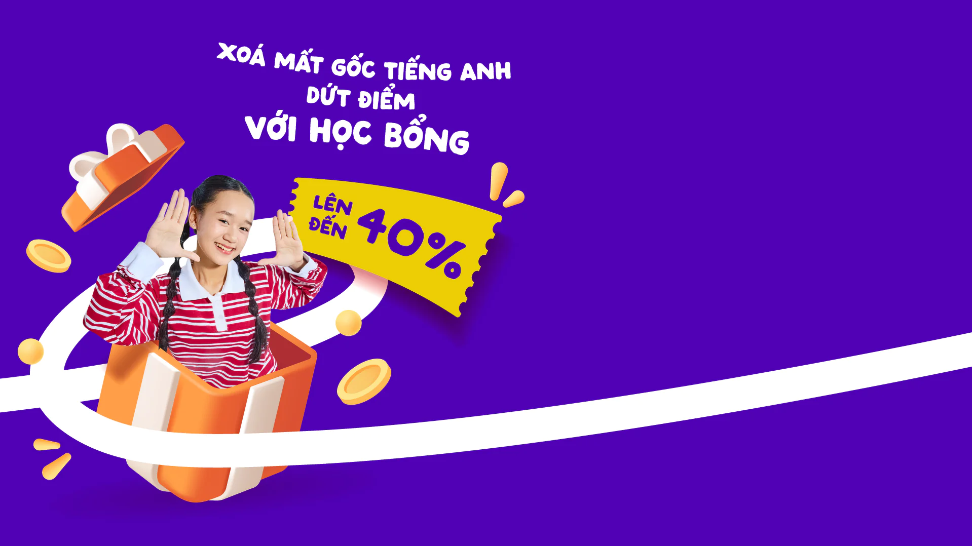 Học bổng lên đến 40% - EH - english.vus.edu.vn