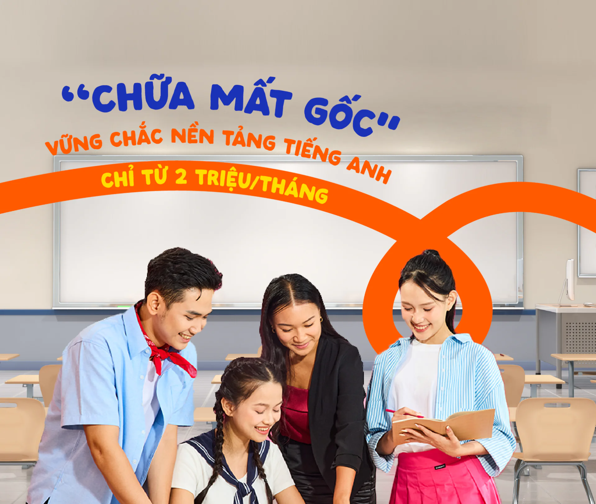 Chỉ từ 2tr/tháng - EH - englishhub.vus.edu.vn
